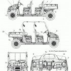 R16RNA57A1/A9/A4/EAH RGR 570 EFI CREW Кузов Наклейки