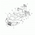 R16RNA57A1/A9/A4/EAH RGR 570 EFI CREW Body, hood, dash and grill