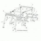 R16RNA57A1/A9/A4/EAH RGR 570 EFI CREW Chassis, cab frame