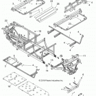R16RNA57A1/A9/A4/EAH RGR 570 EFI CREW Chassis, frame and front bumper