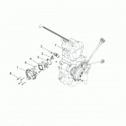 R16RNA57A1/A9/A4/EAH RGR 570 EFI CREW Двигатель, корпус дроссельной заслонки и топливная рампа