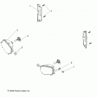 R16RNA57A1/A9/A4/EAH RGR 570 EFI CREW Электрические, фары, задние фары и лампочки