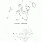 R16RT_87 RGR 900 XP ALL OPTIONS Engine, cooling, waterpump