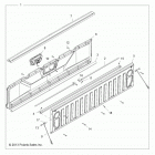 R16RTA57A1/A4/A9/B1/B4/B9/EAP/EBP RANGER 570, 570 XP, FULL SIZE Body, box, tailgate