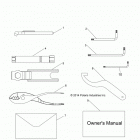 R16RTA57A1/A4/A9/B1/B4/B9/EAP/EBP RANGER 570, 570 XP, FULL SIZE References, tool kit and owners manuals