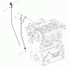 R16RTED1F1 RANGER 1000 DIESEL EU Engine, oil dipstick and guard