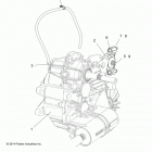 R16RTED1F1 RANGER 1000 DIESEL EU Крепеж КПП