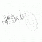 R16RTED1F1 RANGER 1000 DIESEL EU Стартер электрический