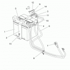 R16RTED1F1 RANGER 1000 DIESEL EU Электрика,АКБ