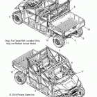 R16RVA57A1/B1/E57A9/B9 RANGER 570, 570 XP, FULL SIZE CREW Кузов Наклейки