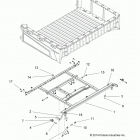 R16RVAD1A1 RANGER 1000 DIESEL CREW Body, box mounting