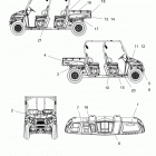 R16RVAD1A1 RANGER 1000 DIESEL CREW Кузов Наклейки