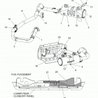R16RVAD1A1 RANGER 1000 DIESEL CREW Глушитель
