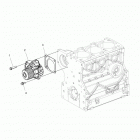 R16RVAD1A1 RANGER 1000 DIESEL CREW Водяной насос