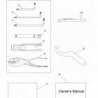 R16RVAD1A1 RANGER 1000 DIESEL CREW References, tool kit and owners manuals