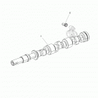 R16RVAD1A1 RANGER 1000 DIESEL CREW Engine, camshaft, push rod