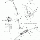 Z17VAA87/E87/X87 RZR 900 50/55 INCH ALL OPTIONS Steering, power steering asm.