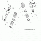 Z17VAA87/E87/X87 RZR 900 50/55 INCH ALL OPTIONS Задний аммортизатор 1