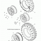 Z17VAA87/E87/X87 RZR 900 50/55 INCH ALL OPTIONS Колеса перед