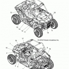 Z17VBA87A2/E87AB/AK/LK RZR 900 60 INCH ALL OPTIONS Кузов Наклейки