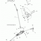 Z17VBA87A2/E87AB/AK/LK RZR 900 60 INCH ALL OPTIONS Steering, manual asm.