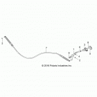 Z17VBA87A2/E87AB/AK/LK RZR 900 60 INCH ALL OPTIONS Селектор передачи