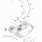 Z17VBE99AR/AL RZR 1000 60 INCH PS Топлевный бак
