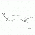 Z17VBE99AR/AL RZR 1000 60 INCH PS Селектор передачи
