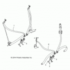 Z17VCE87AB/AK RZR 4 900 Body, seat belt mounting