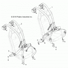 Z17VD_99AB/AK/AM/AW/LW/AZ RZR XP 1000 Body, seat belt mounting