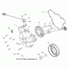Z17VD_99AB/AK/AM/AW/LW/AZ RZR XP 1000 Engine, stator and flywheel