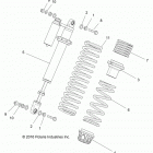 Z17VD_99AB/AK/AM/AW/LW/AZ RZR XP 1000 Suspension, front shock mounting