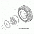 Z17VD_99AB/AK/AM/AW/LW/AZ RZR XP 1000 Колеса перед