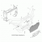 Z17VFE92AK/AM RZR XP4 TURBO Body, front bumper
