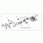 Z17VFE92AK/AM RZR XP4 TURBO Передние колодки
