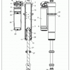 Z17VFE92AK/AM RZR XP4 TURBO Передний аммортизатор