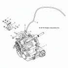 Z17VFE92AK/AM RZR XP4 TURBO Крепеж КПП