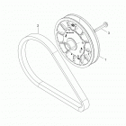 Z17VFE99AM/AW/LW/M99AB RZR XP 4 1000 Вторичная муфта сцепления