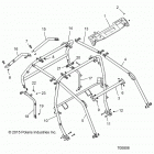Z17VFE99AM/AW/LW/M99AB RZR XP 4 1000 Chassis, cab frame