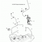 Z17VHA57A2/E57AU RZR 570 Топлевный бак