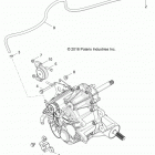 Z17VJE57AR RZR 570 S Drive train, main gearcase mounting- z17vje57ar (701249)