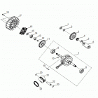 Z17YAV17A2/A5/N2/N5 RZR 170 Колен.вал и поршни