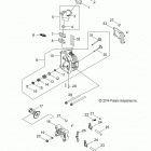 Z17YAV17A2/A5/N2/N5 RZR 170 Головка цилиндра двигателя