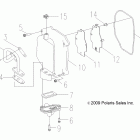A09VA17AA/AD RANGER RZR 170 Engine, cylinder head cover