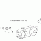 A09VA17AA/AD RANGER RZR 170 Engine, air ducts