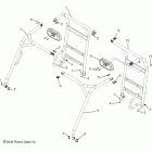 R09HH68/HY68 RANGER 4X4 700 EFI ALL OPTIONS Chassis, cab frame