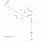 R09HH68/HY68 RANGER 4X4 700 EFI ALL OPTIONS Suspension, rear stabilizer bar