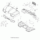 R09RB50AF RANGER 2X4 500 CARB Body, hood and dashboard