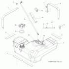 R09VH76 RANGER RZR 800 EFI ALL OPTIONS Топлевный бак