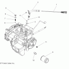 R09VH76 RANGER RZR 800 EFI ALL OPTIONS Engine, dipstick and oil filter